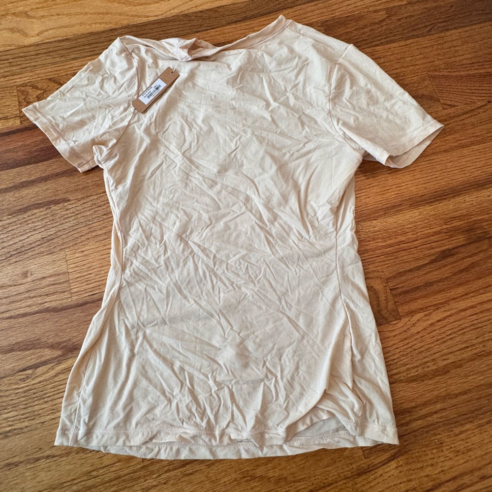 Skims short sleeve shirt